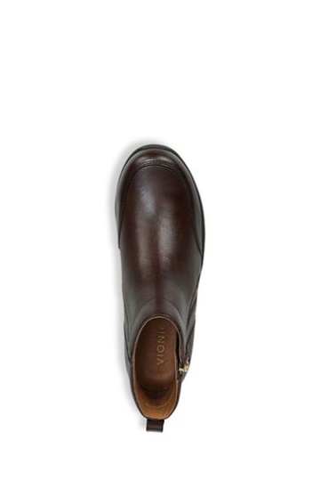 Vionic Lois Brown Chukka Ankle Boots