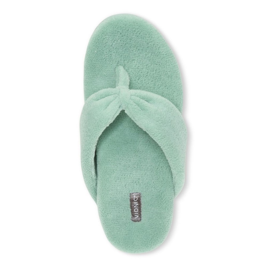 Vionic Lydia Slipper Frosty Spruce