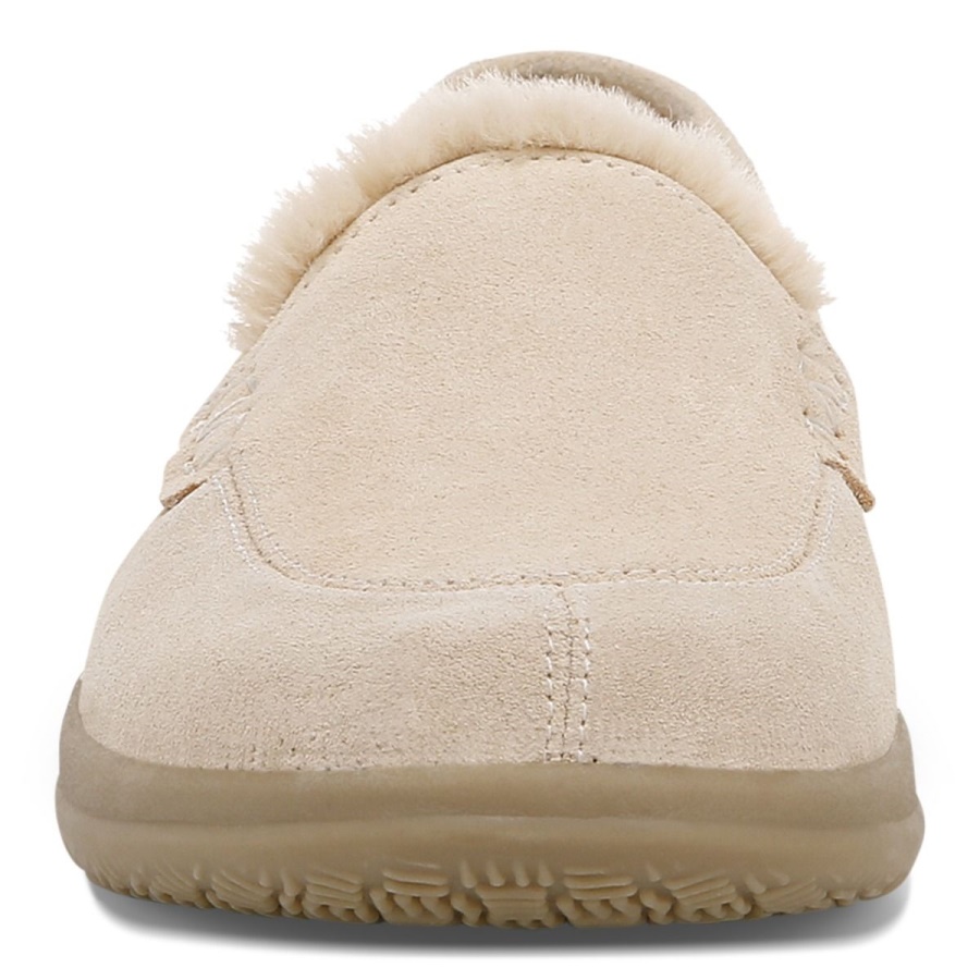 Vionic Lynez Slipper Semolina Suede