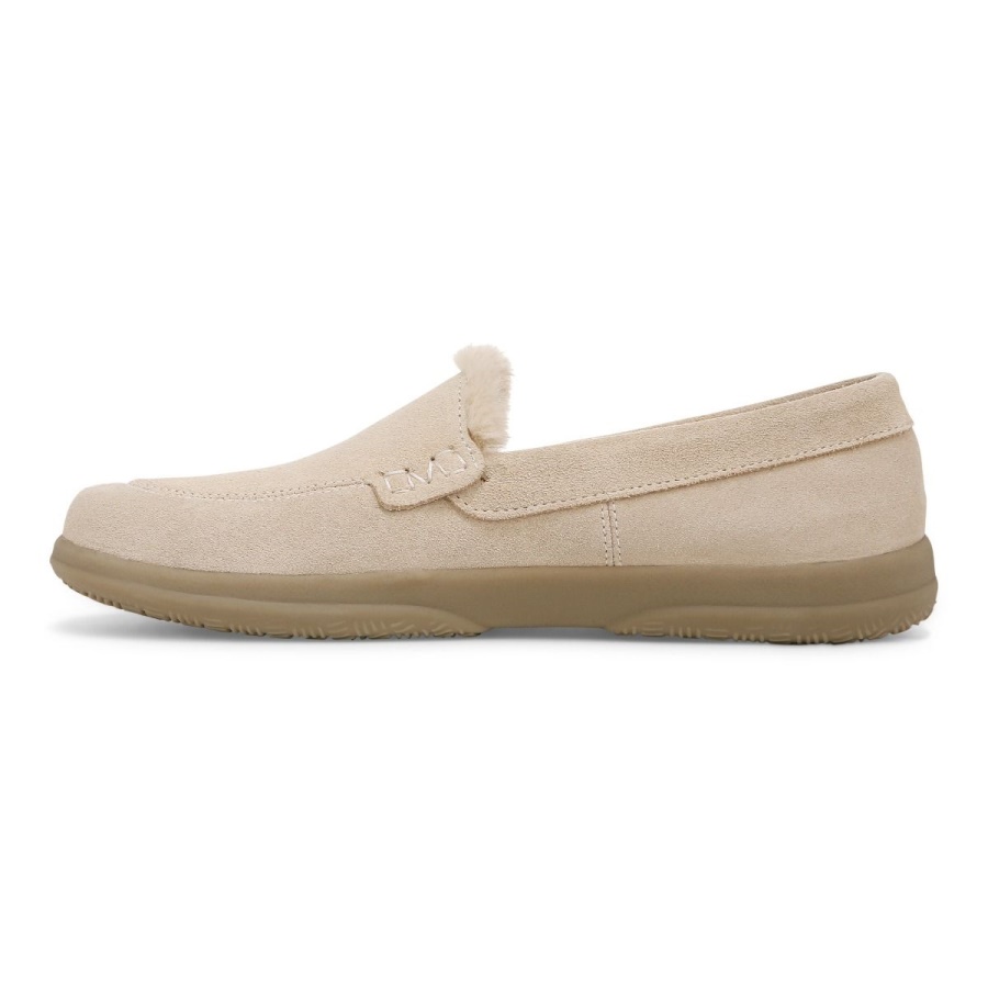 Vionic Lynez Slipper Semolina Suede