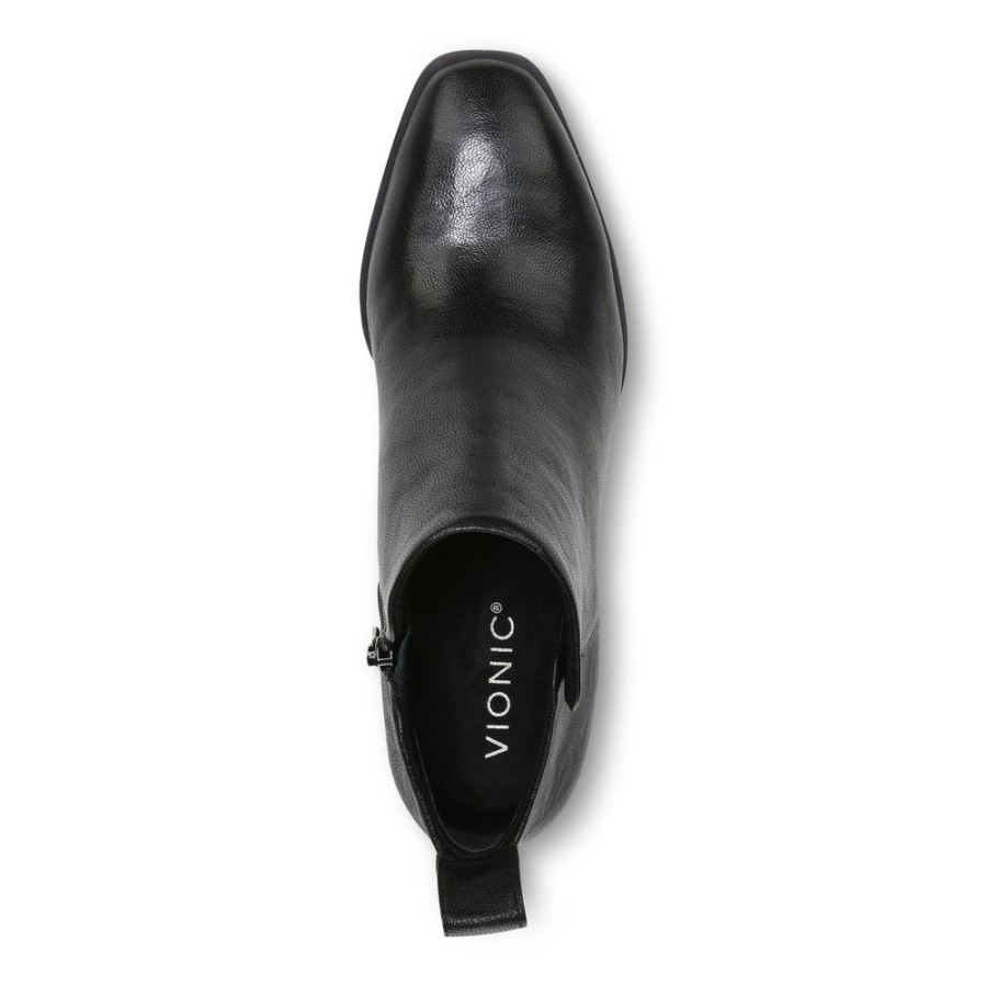 Vionic Lyssa Ankle Boot Black