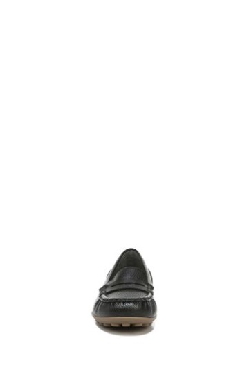 Vionic Marcy Black Tumbled Slip On Shoes
