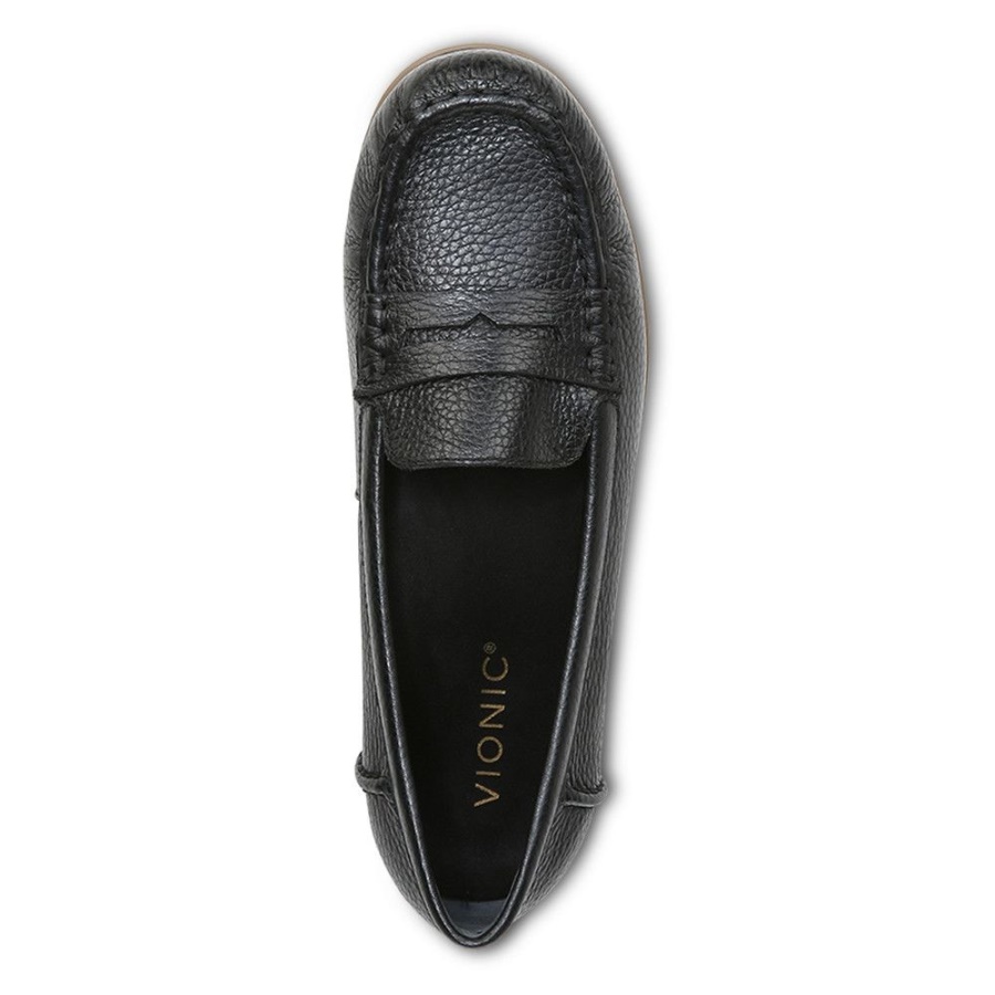 Vionic Marcy Moccasin Black