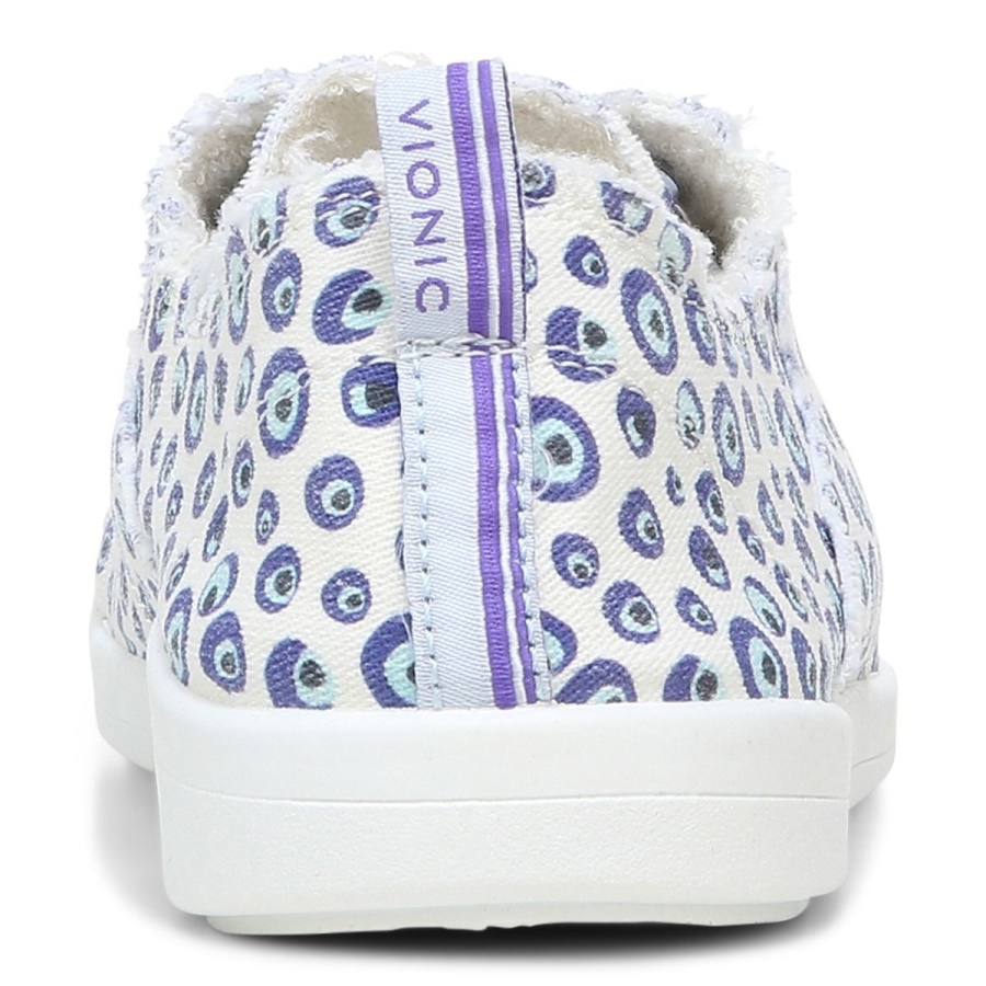 Vionic Marshmallow Beach Pismo Casual Sneaker Bubbles