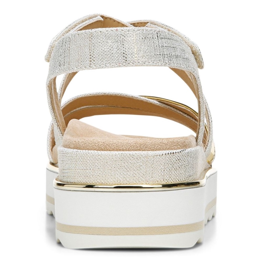Vionic Marshmallow Kellyn Flatform Sandal