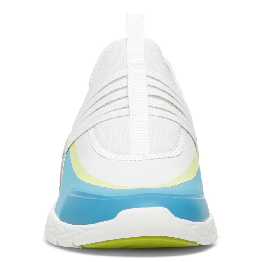 Vionic Marshmallow Lake Blue Vayda Slip On Sneaker