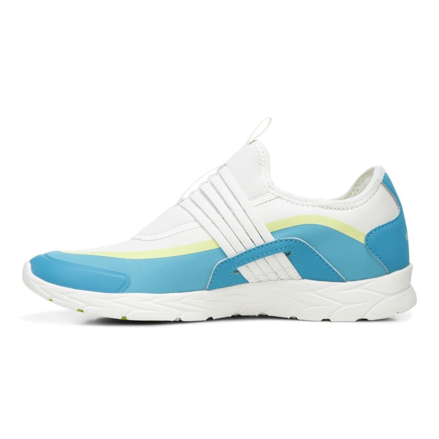 Vionic Marshmallow Lake Blue Vayda Slip On Sneaker