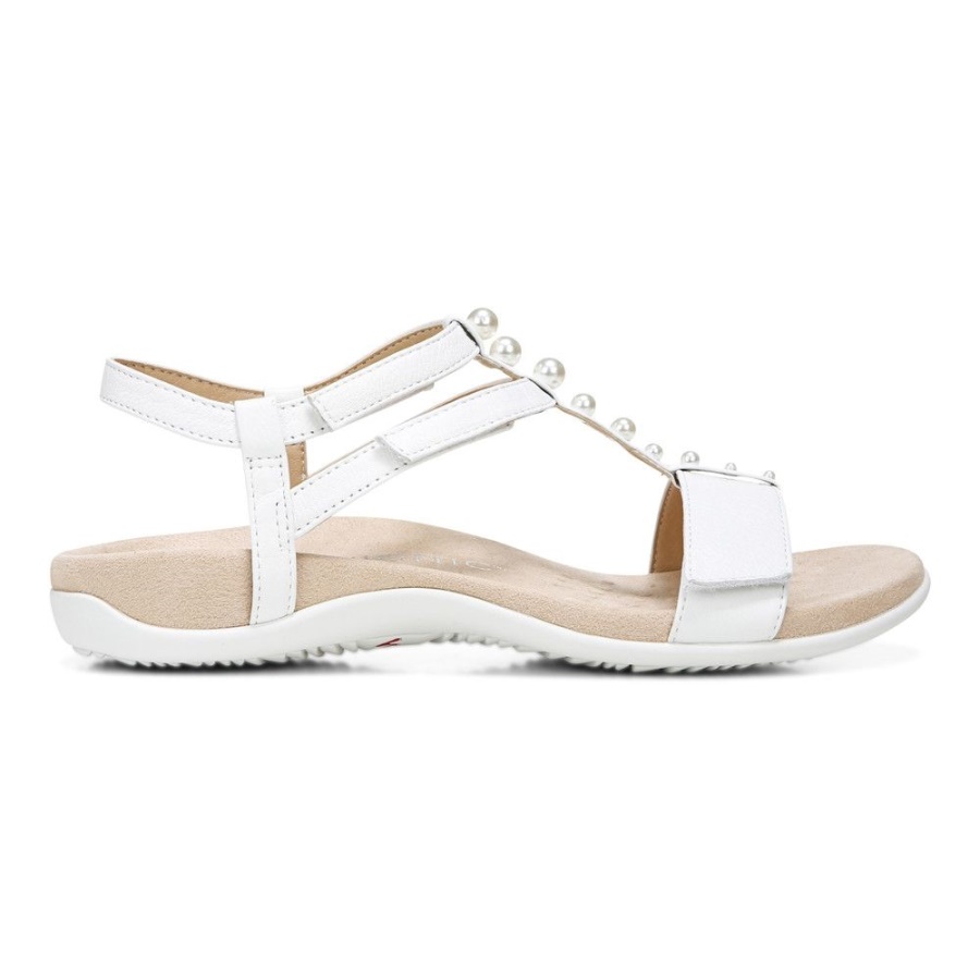 Vionic Mikah Sandal White
