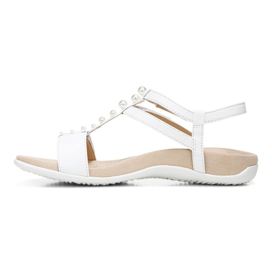 Vionic Mikah Sandal White