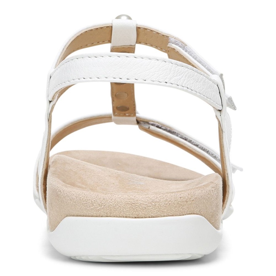 Vionic Mikah Sandal White