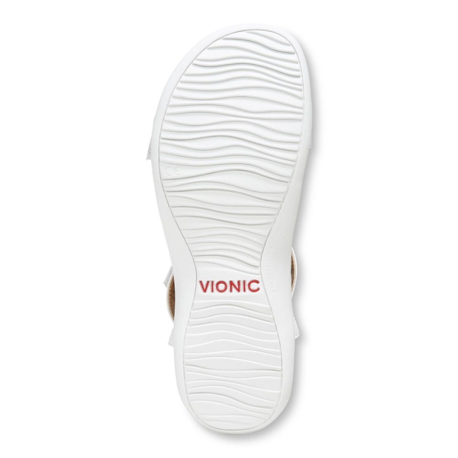 Vionic Mikah Sandal White