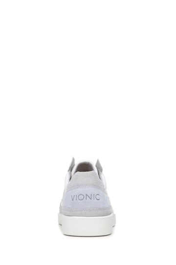 Vionic Mylie White Canvas Lace Up Trainers