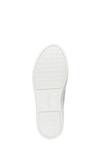 Vionic Mylie White Canvas Lace Up Trainers