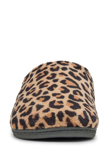 Vionic Natural Leopard Gemma Mule Slippers