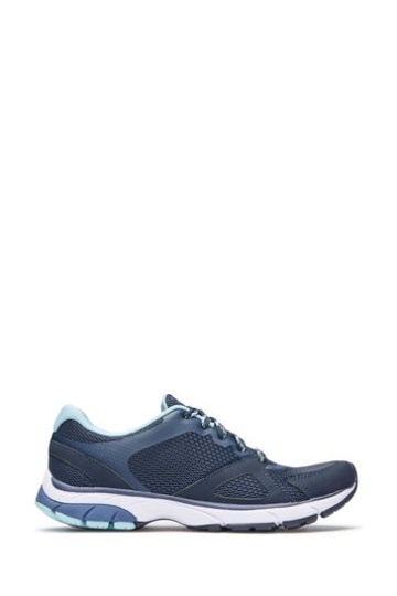 Vionic Navy Blue Tokyo Lace Up Trainers