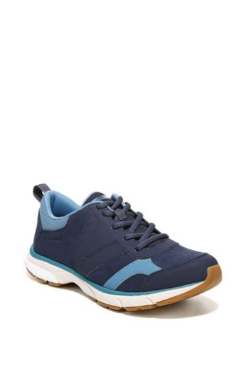 Vionic Navy Blue Zanny Lace Up Trainers