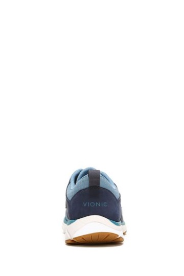Vionic Navy Blue Zanny Lace Up Trainers