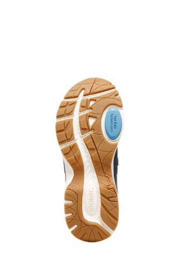 Vionic Navy Blue Zanny Lace Up Trainers