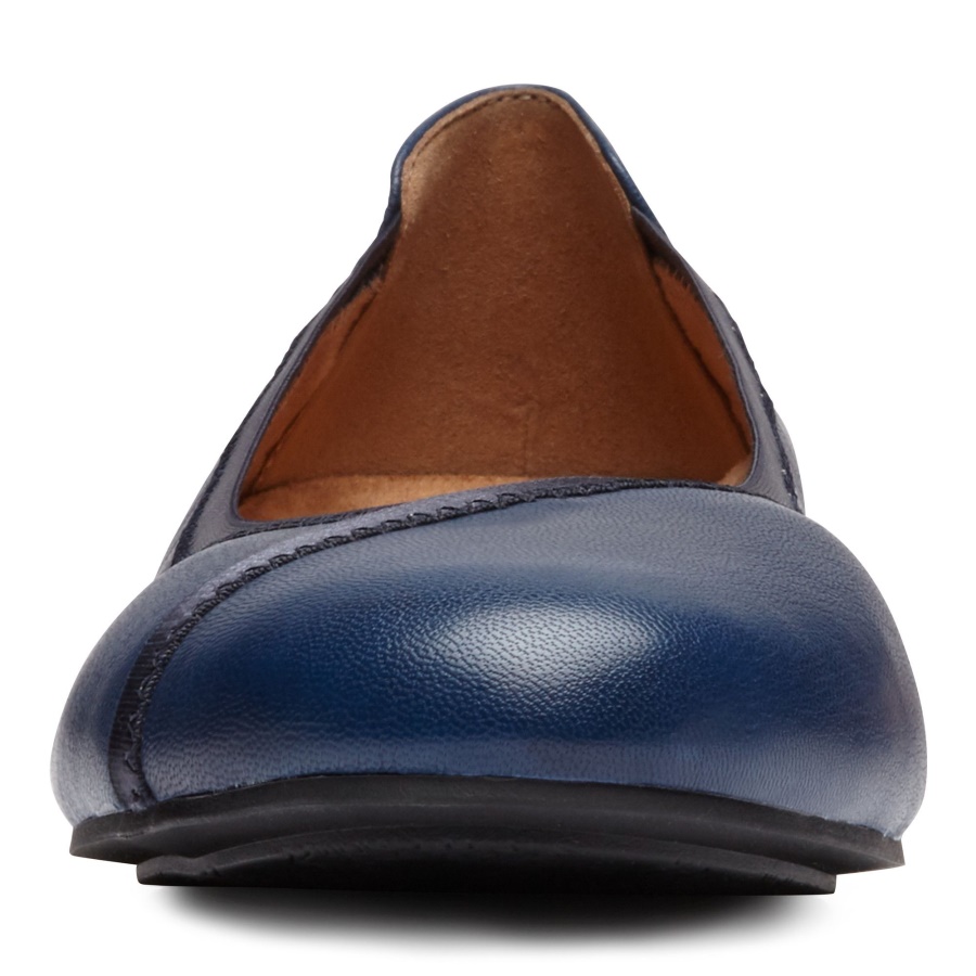 Vionic Navy Caroll Ballet Flat