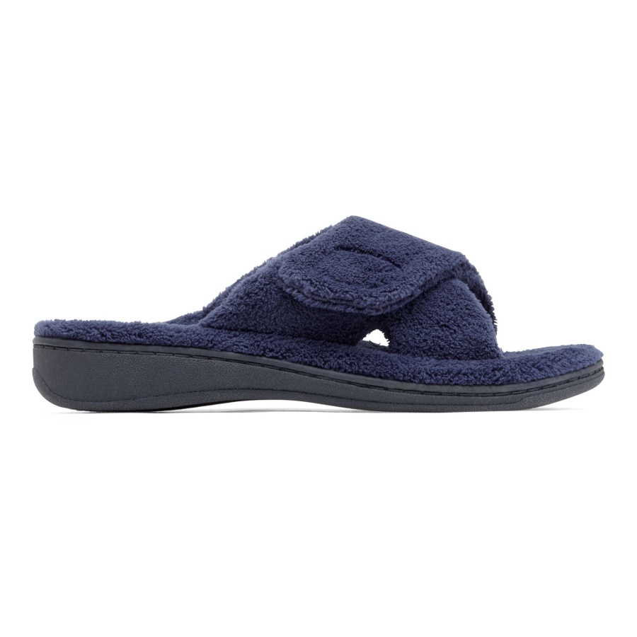 Vionic Navy Relax Slipper