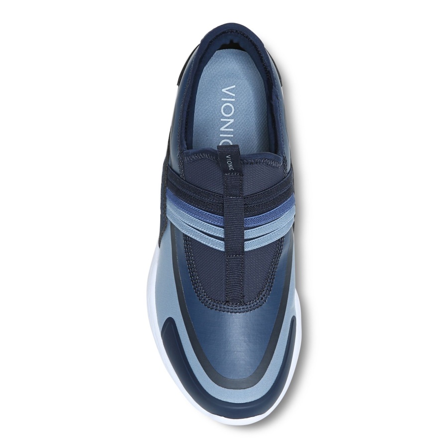 Vionic Navy Vayda Slip On Trainer