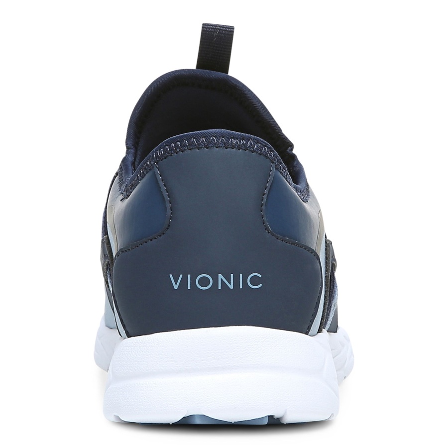 Vionic Navy Vayda Slip On Trainer