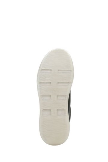 Vionic Nyla Black Tumbled Leather Lace Up Shoes