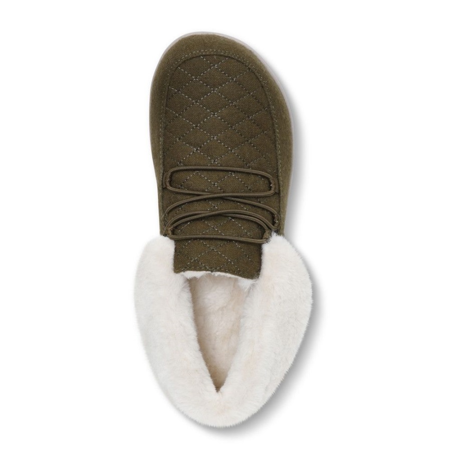 Vionic Olive Believe Slipper