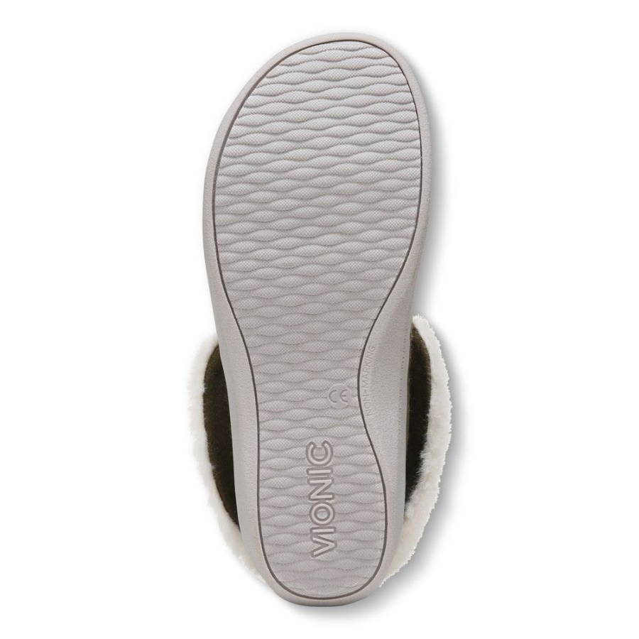 Vionic Olive Believe Slipper