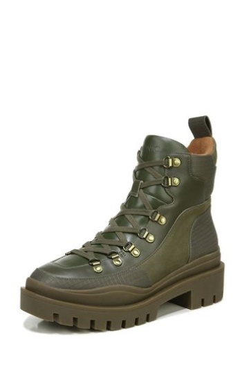 Vionic Olive Green Waterproof Jaxen Mid Shaft Boots
