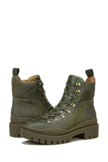 Vionic Olive Green Waterproof Jaxen Mid Shaft Boots