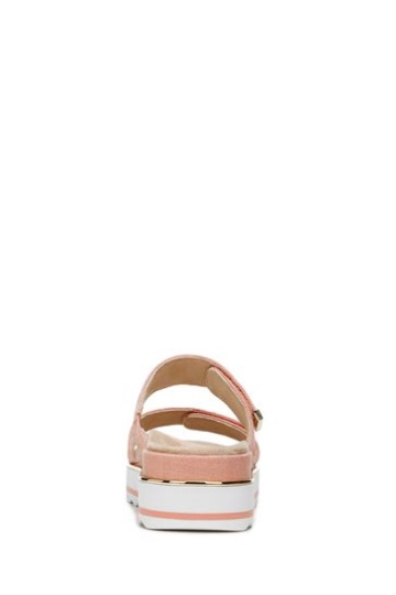 Vionic Orange Brandie Slider Sandals