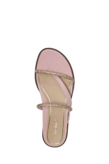 Vionic Orange Prism Slide Sandals