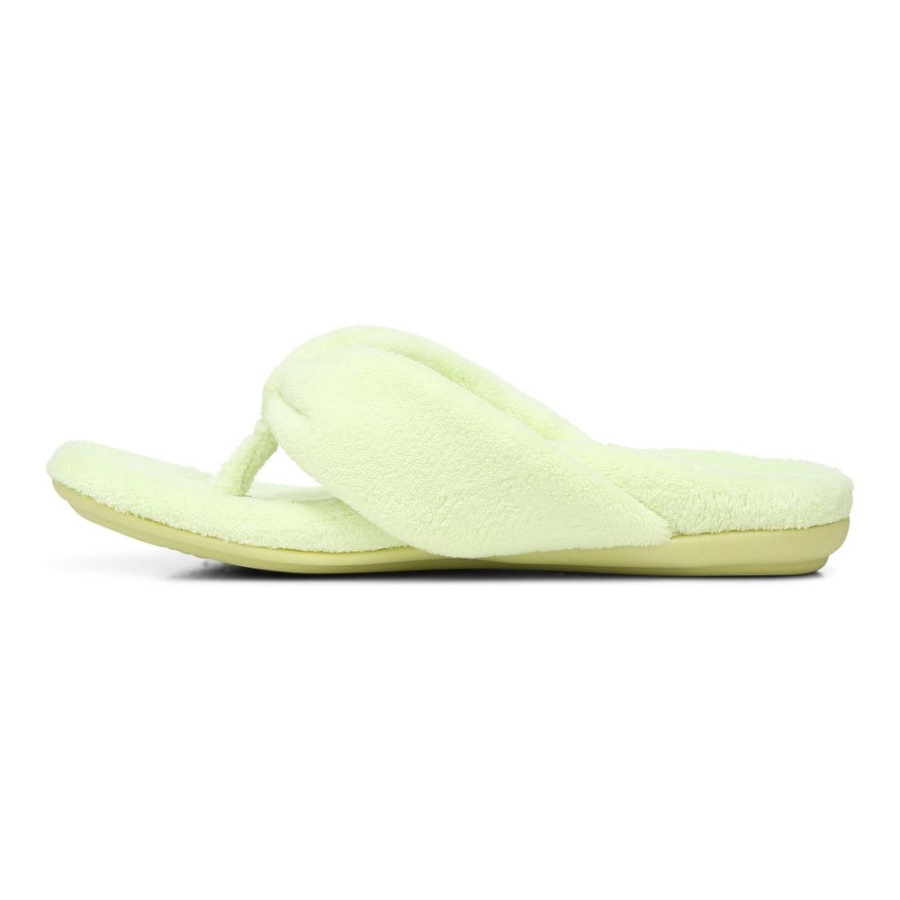 Vionic Pale Lime Lydia Slipper