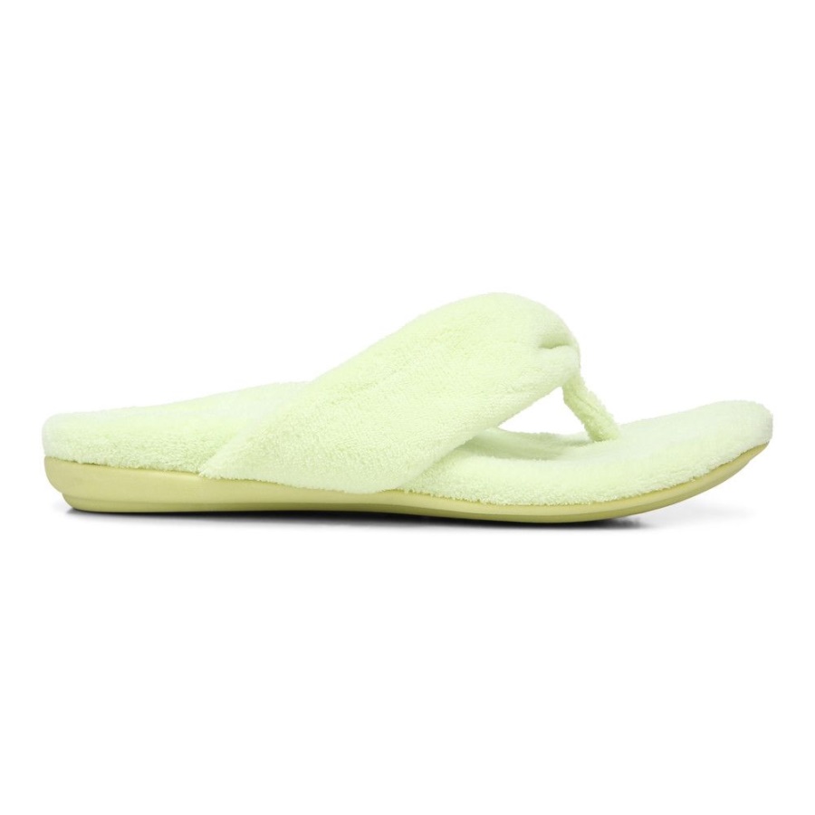 Vionic Pale Lime Lydia Slipper