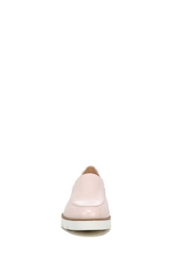 Vionic Peony Crinkle Patent Pink Kensley Slip On Shoes