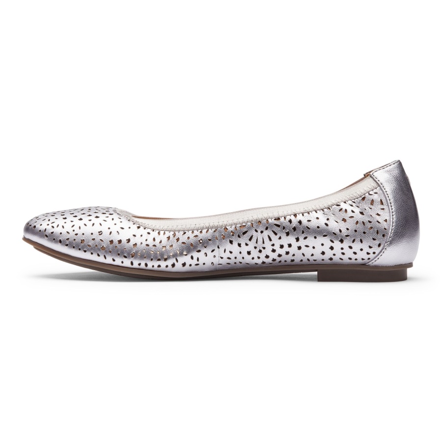Vionic Pewter Robyn Flat