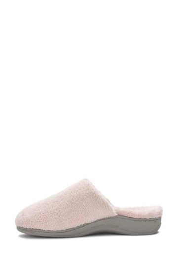 Vionic Pink Gemma Mule Soft Slippers