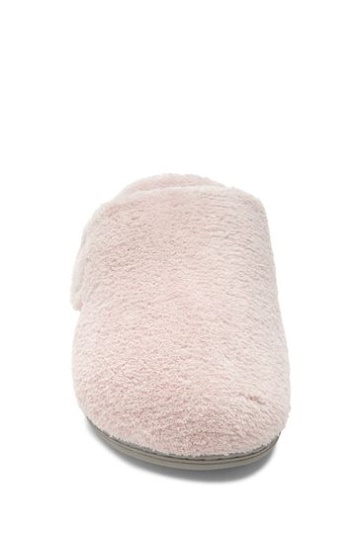 Vionic Pink Gemma Mule Soft Slippers