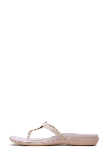 Vionic Pink Raysa Thong Sandals