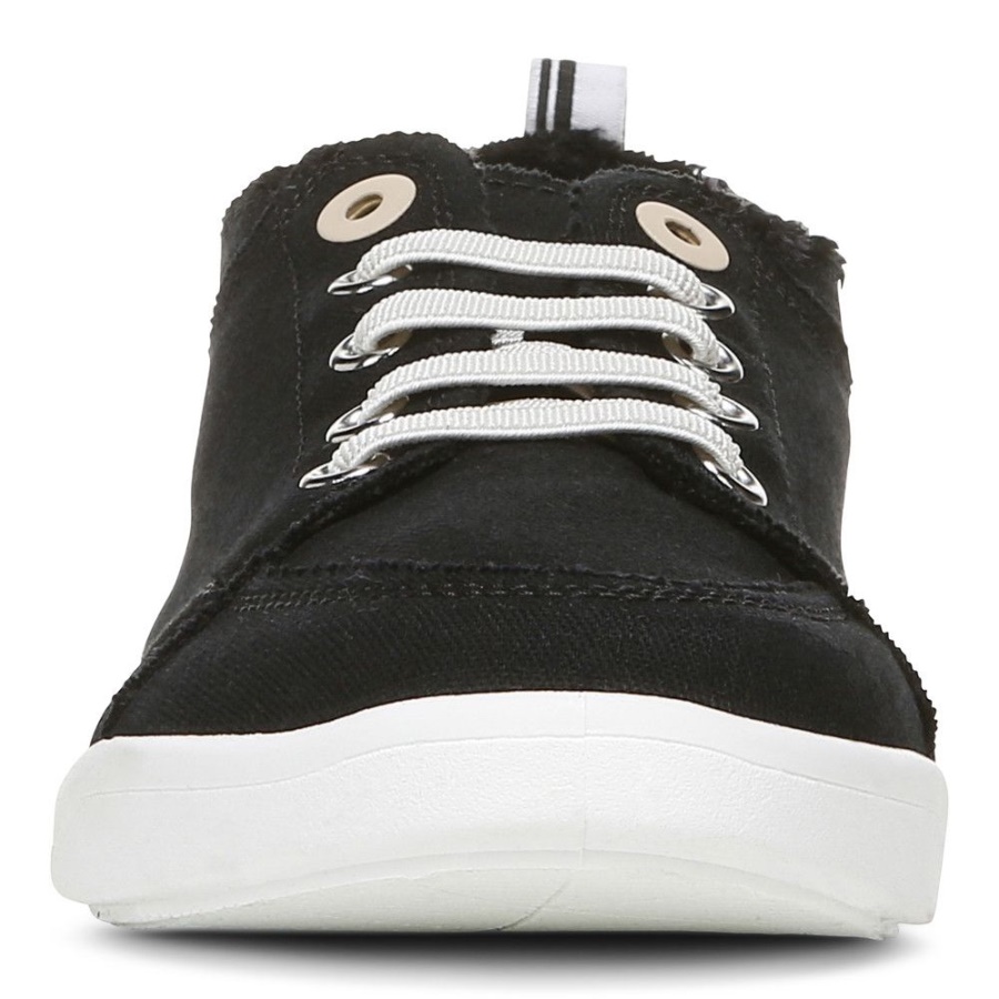 Vionic Pismo Casual Trainer Black Canvas