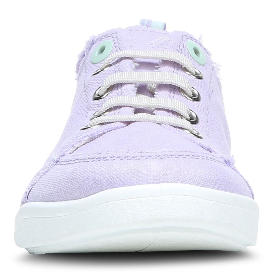Vionic Pismo Casual Trainer Pastel Lilac Canvas