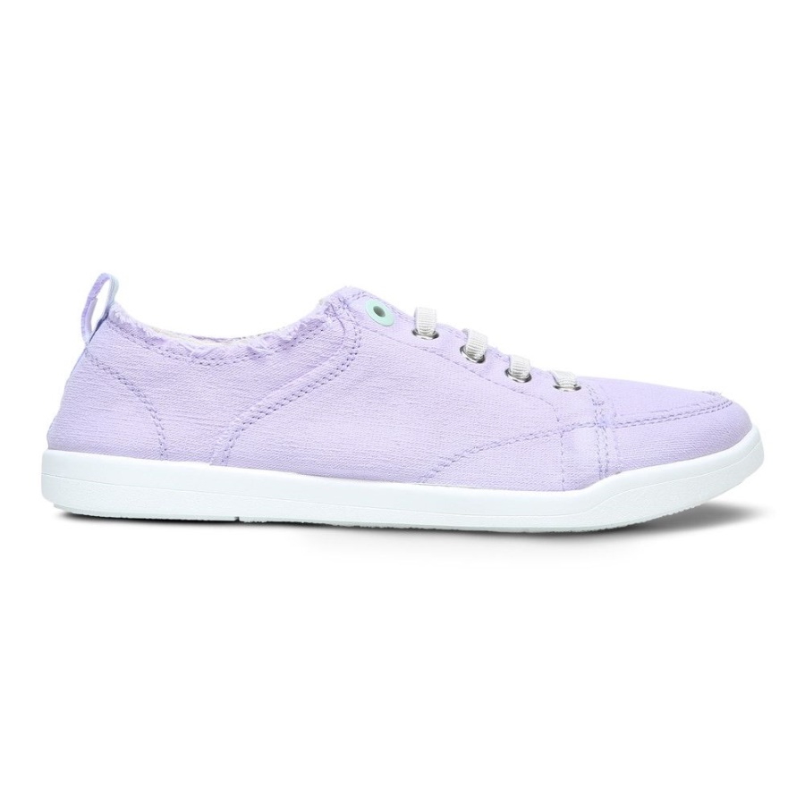 Vionic Pismo Casual Trainer Pastel Lilac Canvas