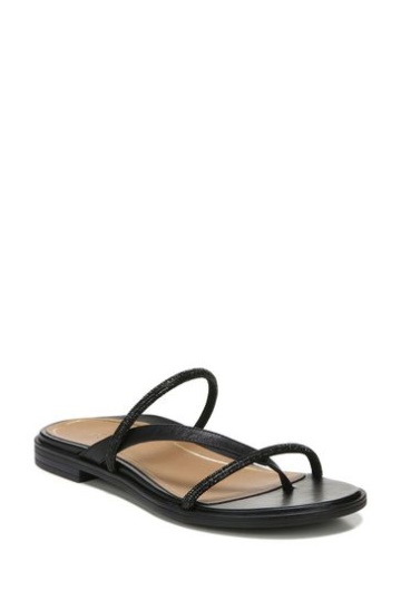 Vionic Prism Black Slide Sandals