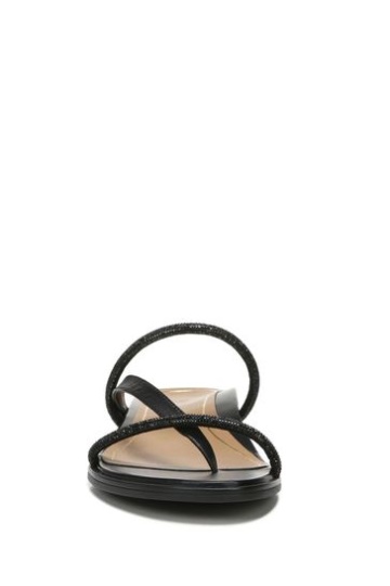 Vionic Prism Black Slide Sandals