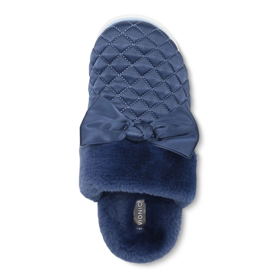 Vionic Promise Slipper Dark Blue