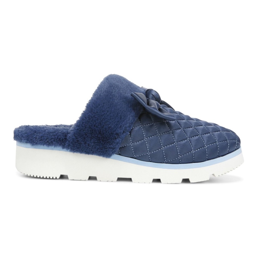 Vionic Promise Slipper Dark Blue