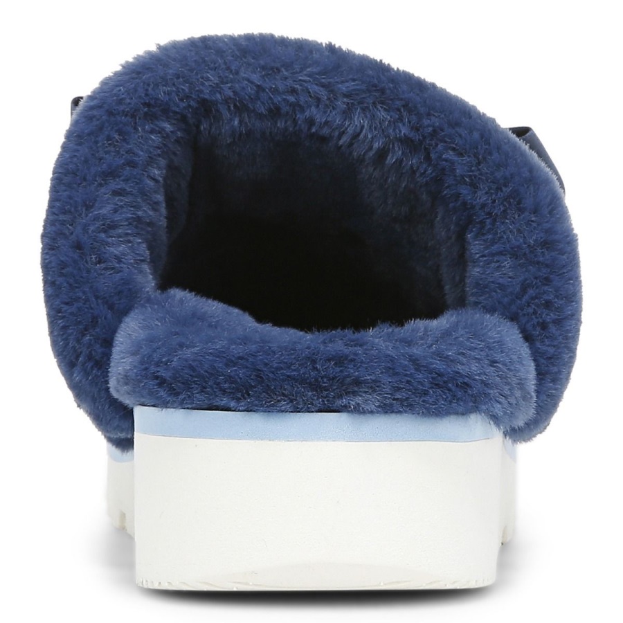 Vionic Promise Slipper Dark Blue