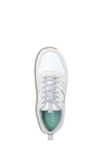 Vionic Rechelle White Lace Up Trainers
