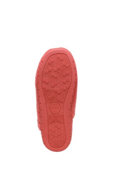 Vionic Red Aleah Slippers